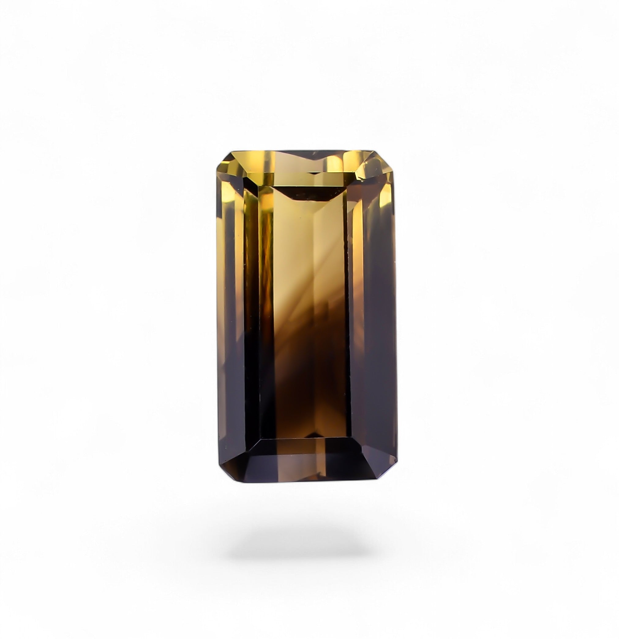 Natural Lemon Smoky Quartz Radiant Shape Cut Stone Loose Gemstone For Making Jewelry 17 Ct. 19X10X9 mm Y-9916