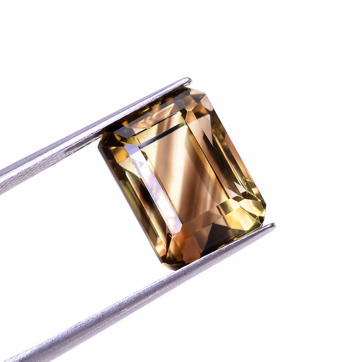 Natural Lemon Smoky Quartz Radiant Shape Cut Stone Loose Gemstone For Making Jewelry 12 Ct. 14X10X10 mm Y-9918