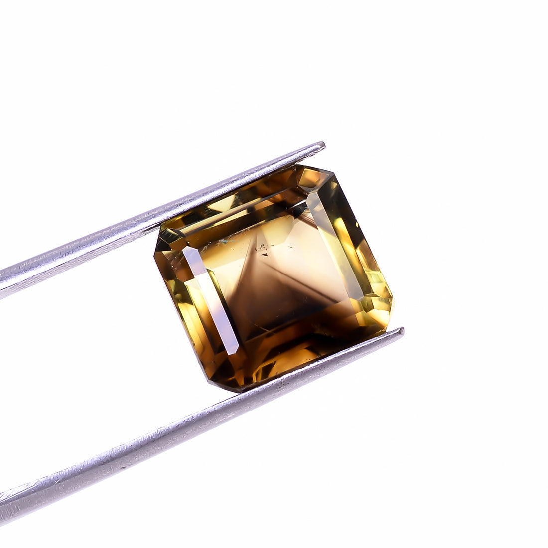 Natural Lemon Smoky Quartz Radiant Shape Cut Stone Loose Gemstone For Making Jewelry 10 Ct. 12X11X9 mm Y-9920