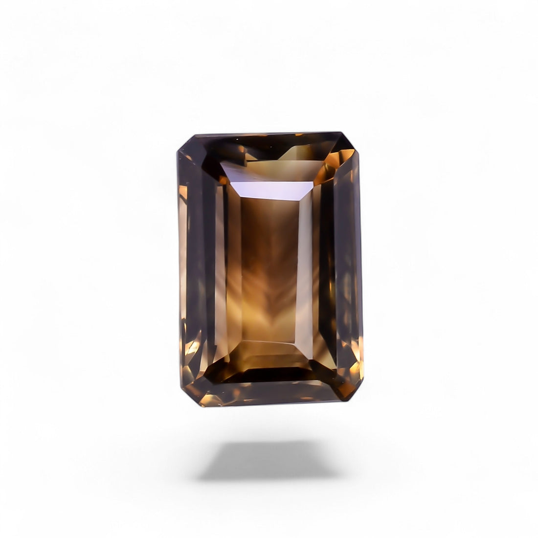 Natural Lemon Smoky Quartz Radiant Shape Cut Stone Loose Gemstone For Making Jewelry 17.5 Ct. 18X12X10 mm Y-9923