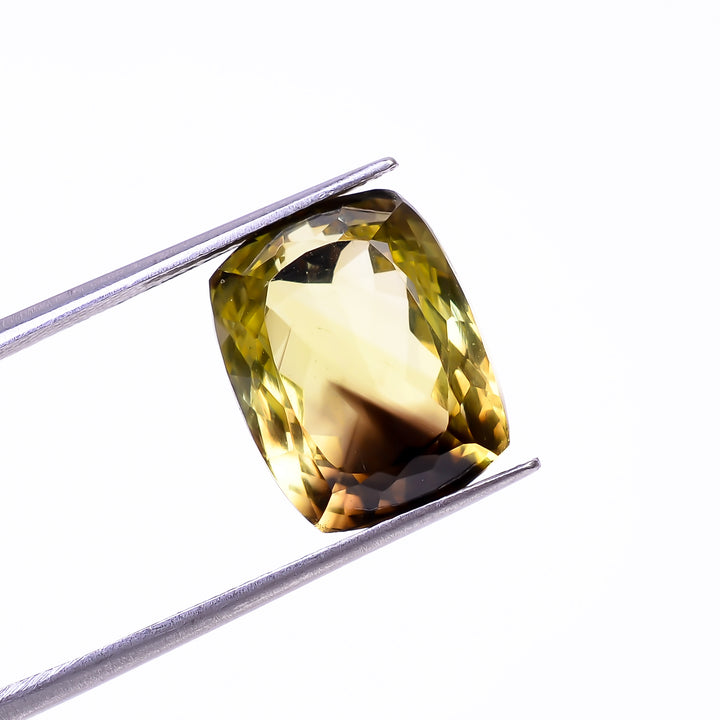 Natural Lemon Smoky Quartz Radiant Shape Cut Stone Loose Gemstone For Making Jewelry 12 Ct. 14X11X9 mm Y-9927