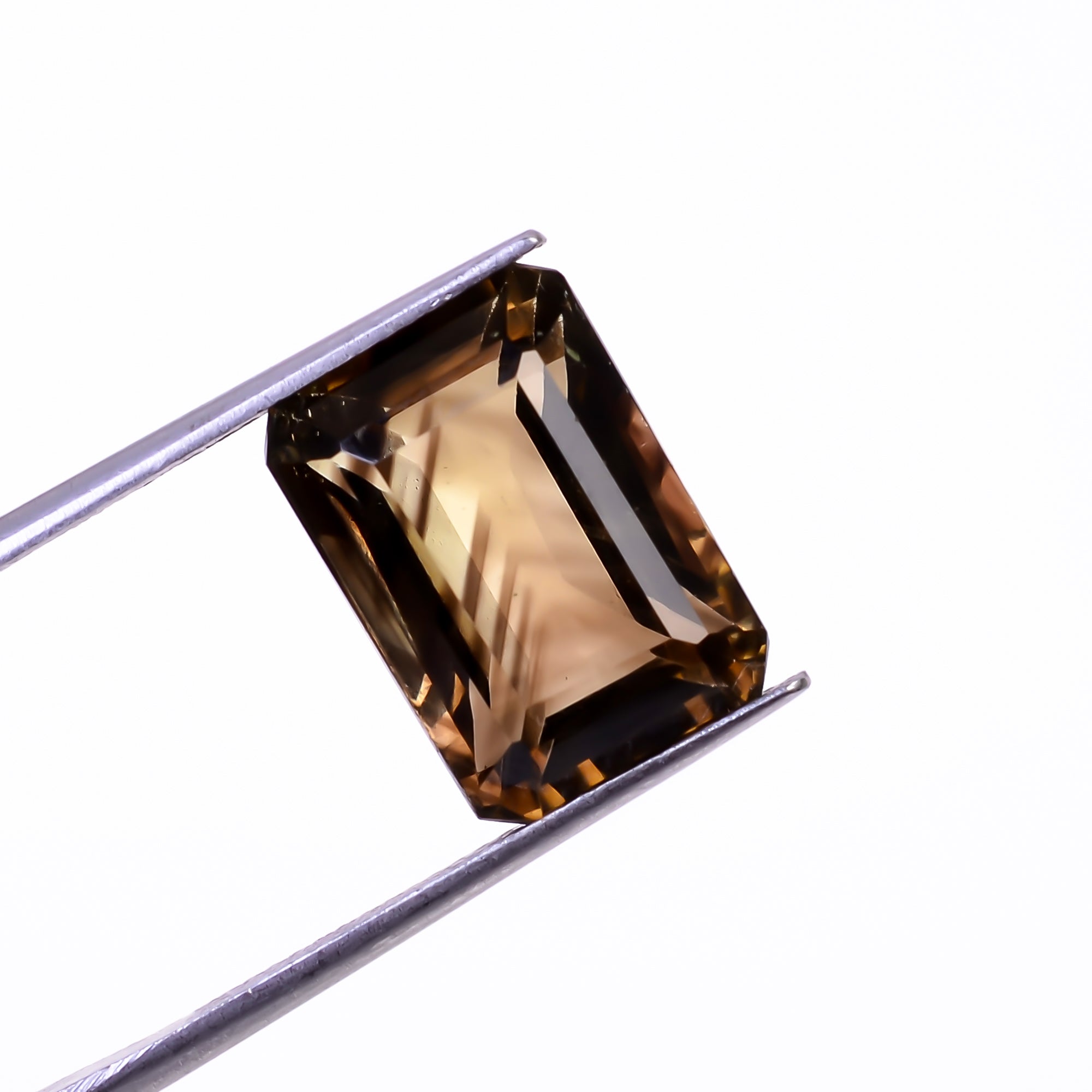 Natural Lemon Smoky Quartz Radiant Shape Cut Stone Loose Gemstone For Making Jewelry 10 Ct. 15X10X8 mm Y-9929
