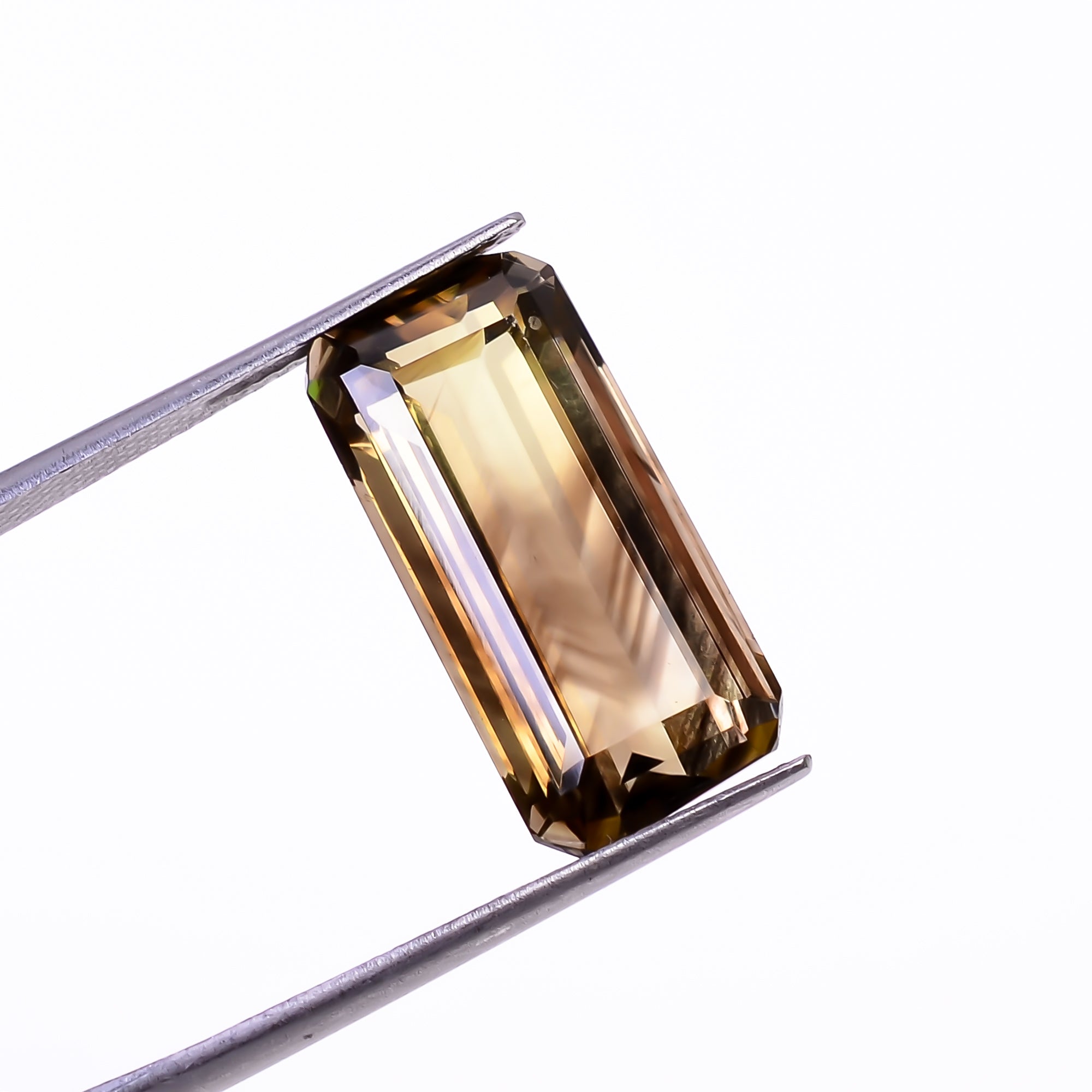 Natural Lemon Smoky Quartz Radiant Shape Cut Stone Loose Gemstone For Making Jewelry 11 Ct. 19X9X8 mm Y-9933