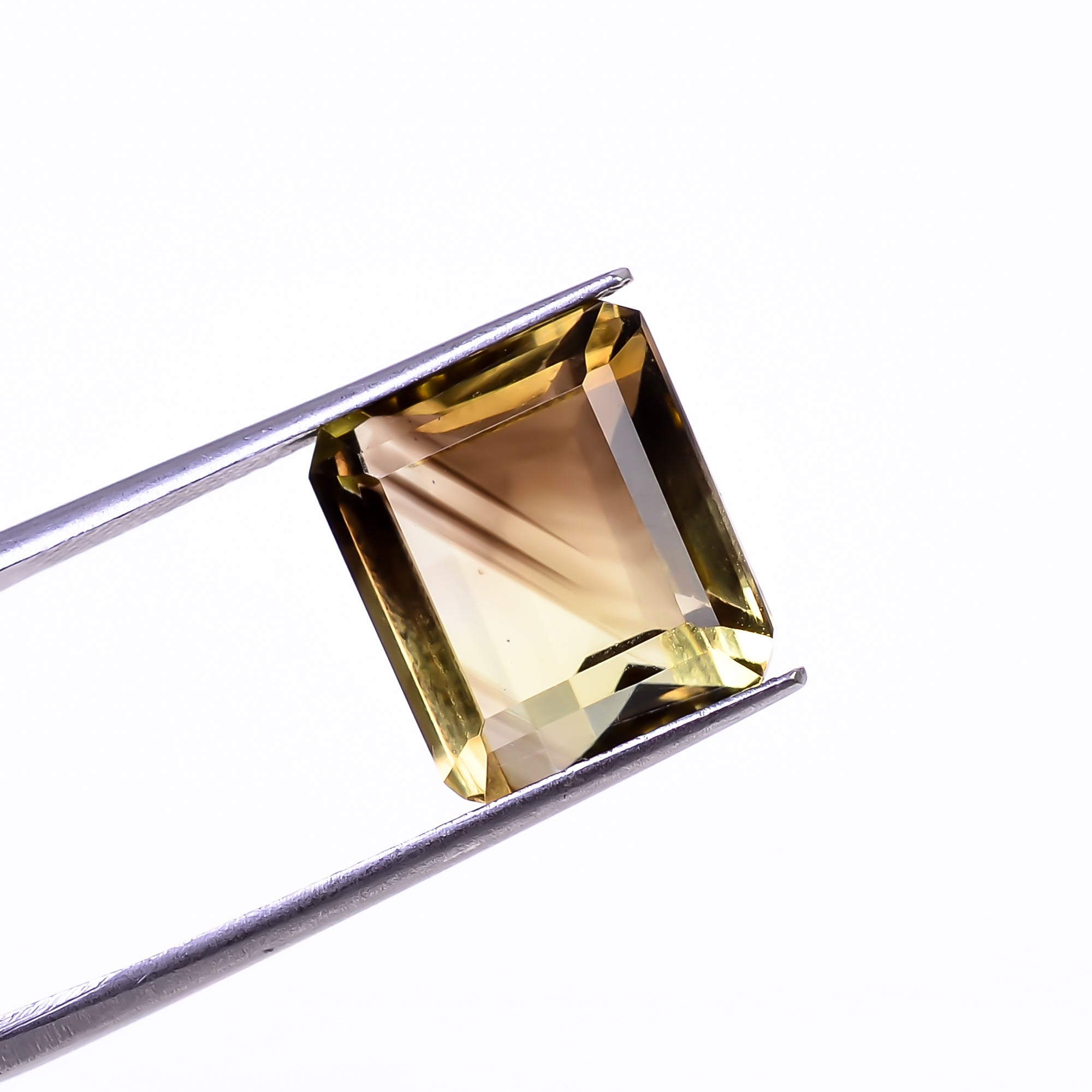 Natural Lemon Smoky Quartz Radiant Shape Cut Stone Loose Gemstone For Making Jewelry 11 Ct. 13X12X9 mm Y-9934
