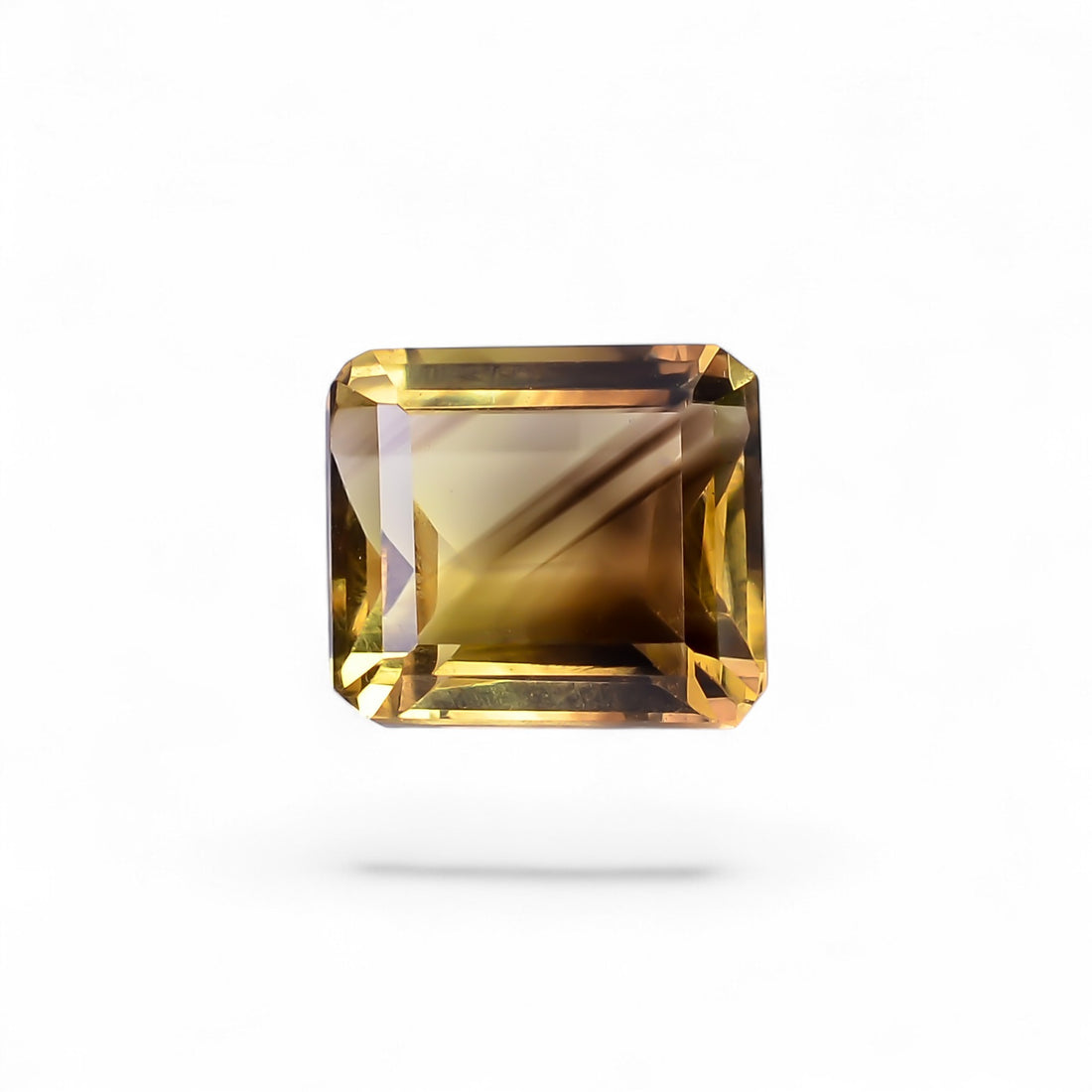 Natural Lemon Smoky Quartz Radiant Shape Cut Stone Loose Gemstone For Making Jewelry 11 Ct. 13X12X9 mm Y-9934