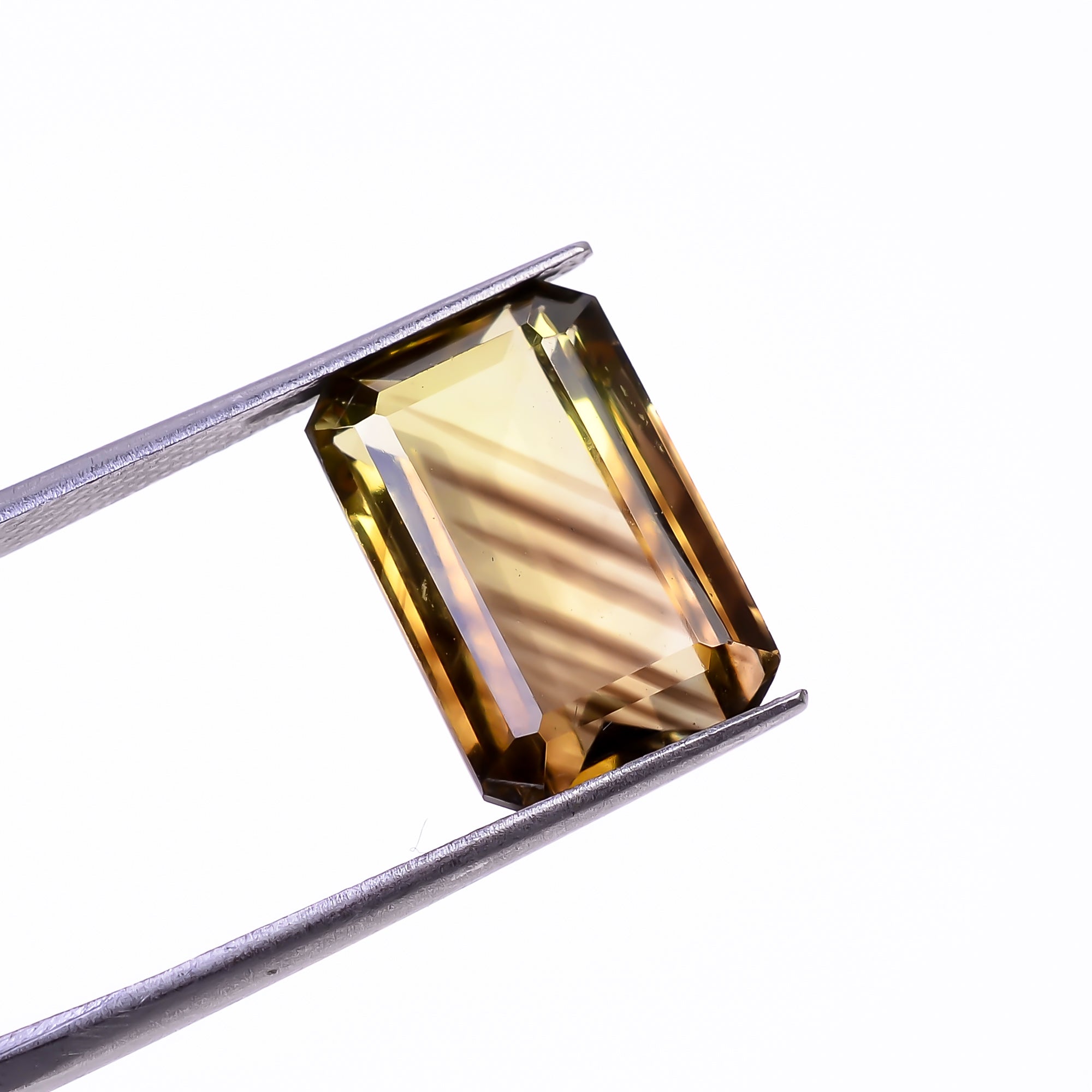 Natural Lemon Smoky Quartz Radiant Shape Cut Stone Loose Gemstone For Making Jewelry 10 Ct. 15X10X7 mm Y-9935