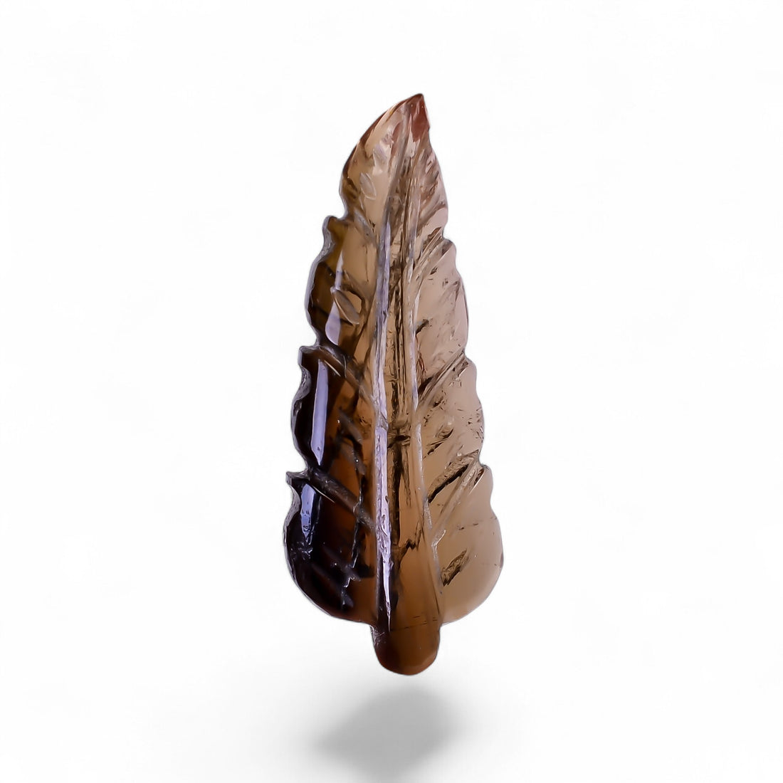 Natural Tourmaline Leaf Shape Carved Loose Gemstone For Making Jewelry 10.55 Ct. 31X12X3 mm Y-9939