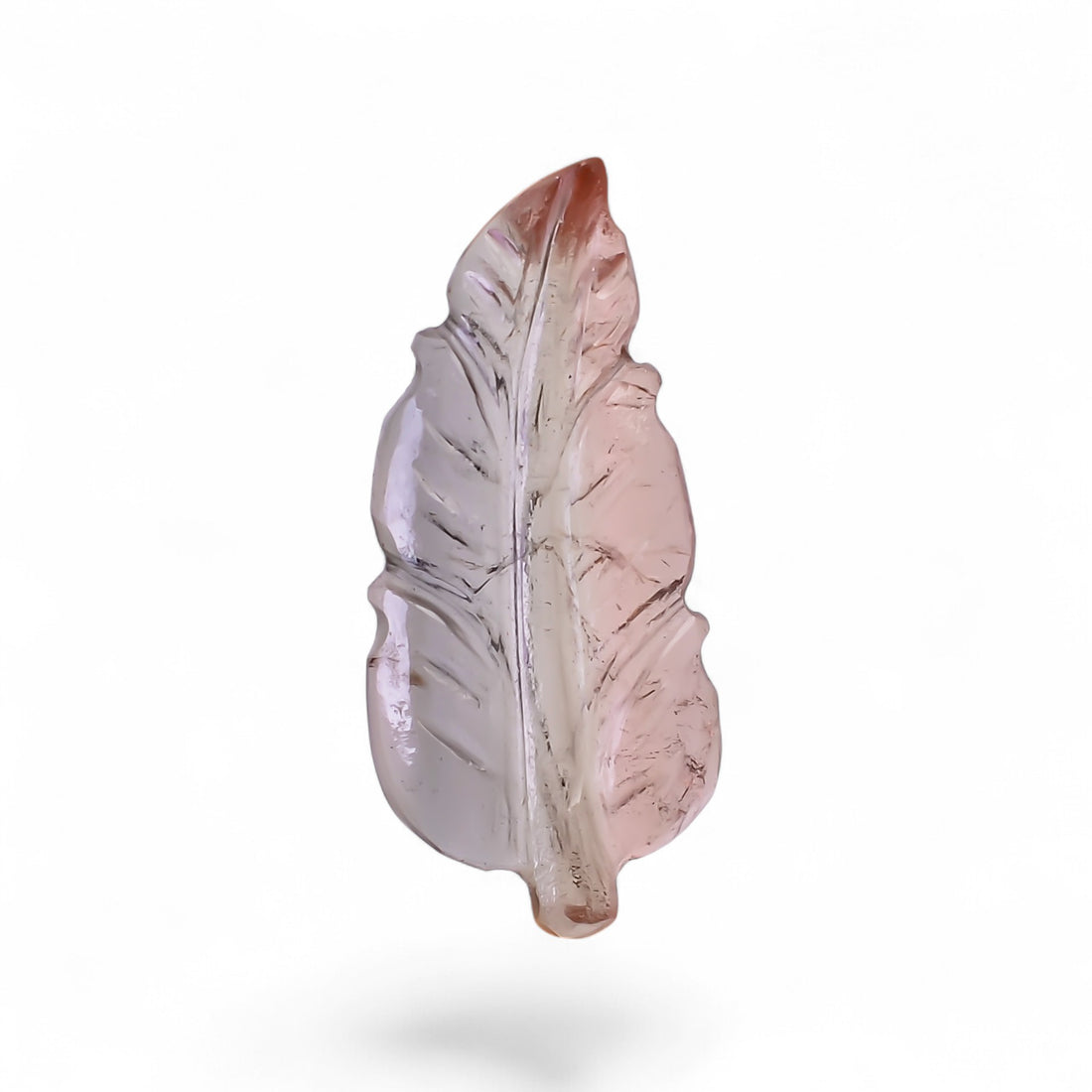 Natural Tourmaline Leaf Shape Carved Loose Gemstone For Making Jewelry 4.45 Ct. 22X10X2 mm Y-9946