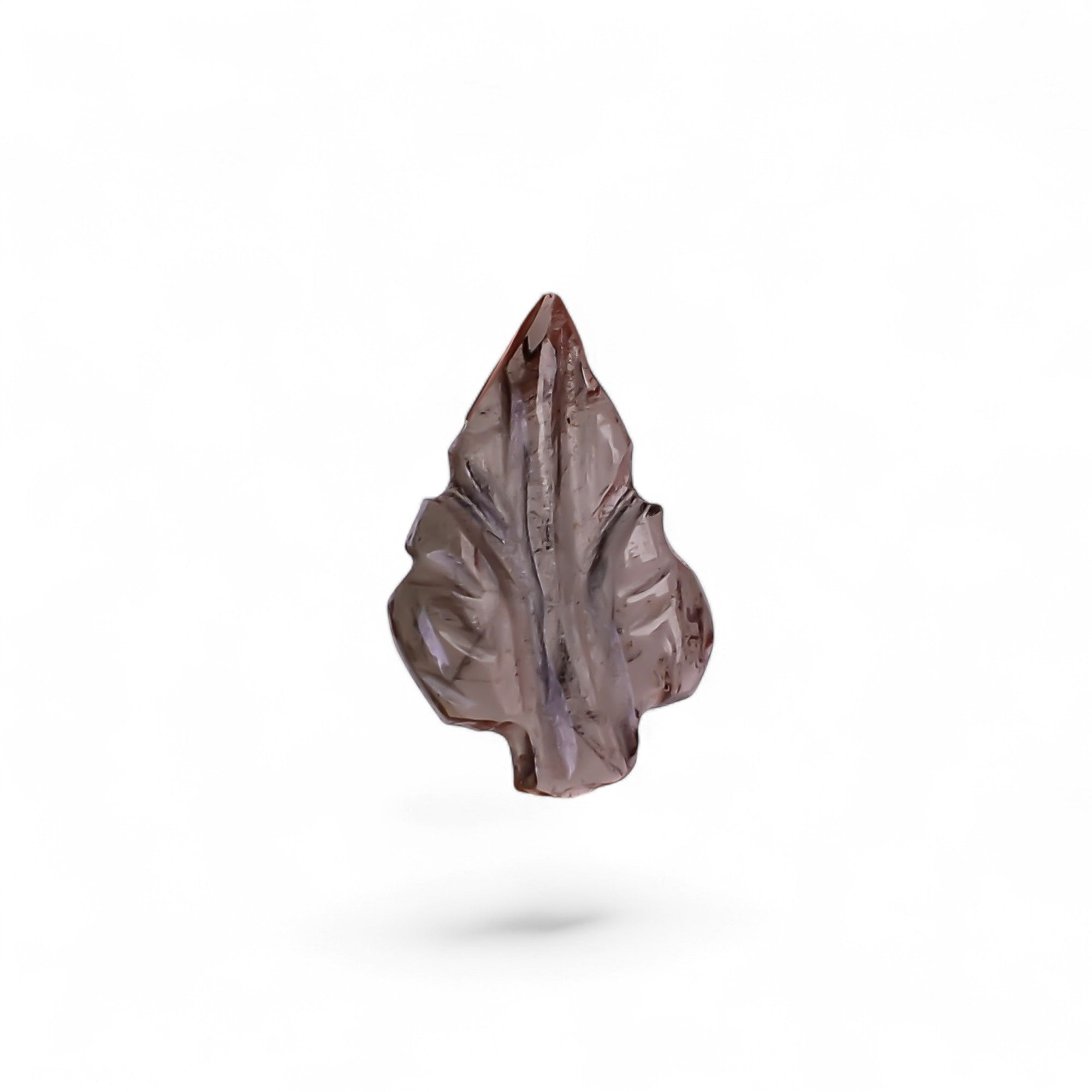 Natural Tourmaline Leaf Shape Carved Loose Gemstone For Making Jewelry 0.75 Ct. 9X6X2 mm Y-9992