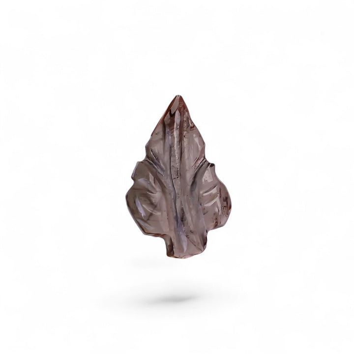 Natural Tourmaline Leaf Shape Carved Loose Gemstone For Making Jewelry 0.75 Ct. 9X6X2 mm Y-9992