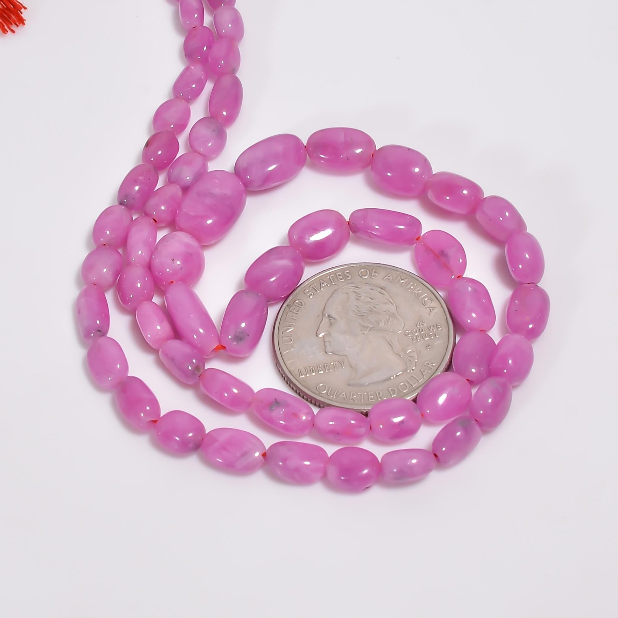ruby natural gemstone tumbled shape smooth 