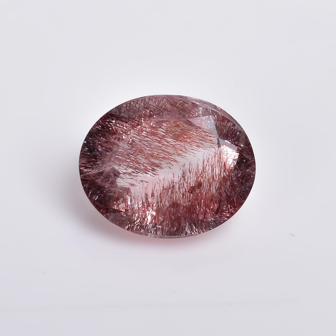 elestial quartz oval shape natural cut stone loose gemstone