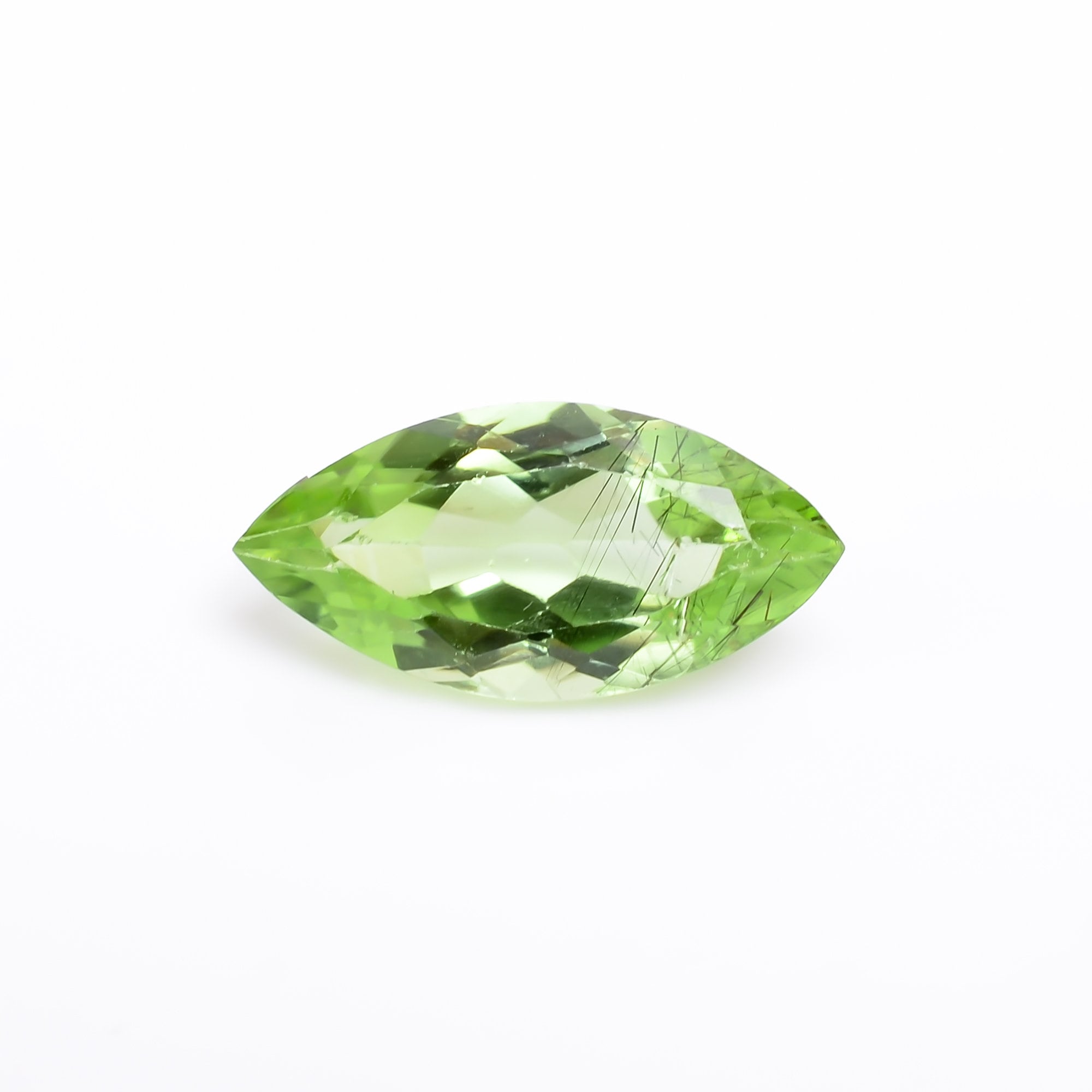 peridot natural marquise shape cut stone loose gemstone