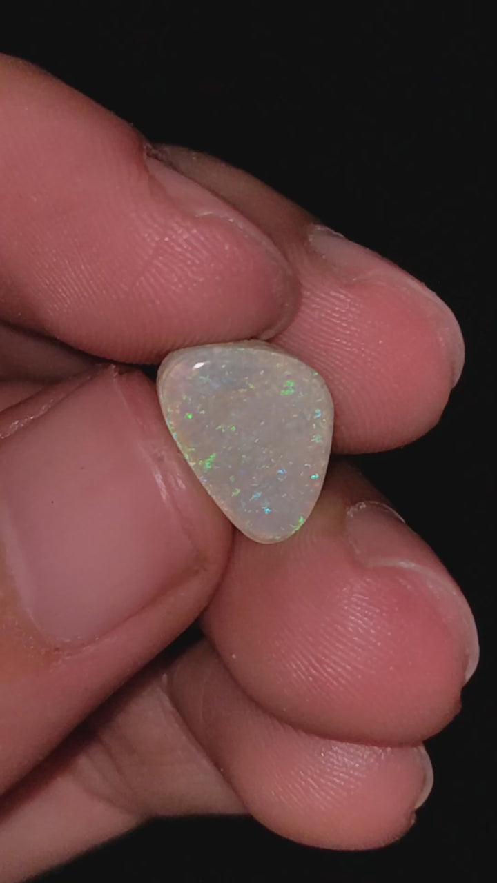 Natural Australian Opal Fancy Shape Cabochon Loose Gemstone For Making Jewelry 12X8X4 mm 3 Ct. OP-709