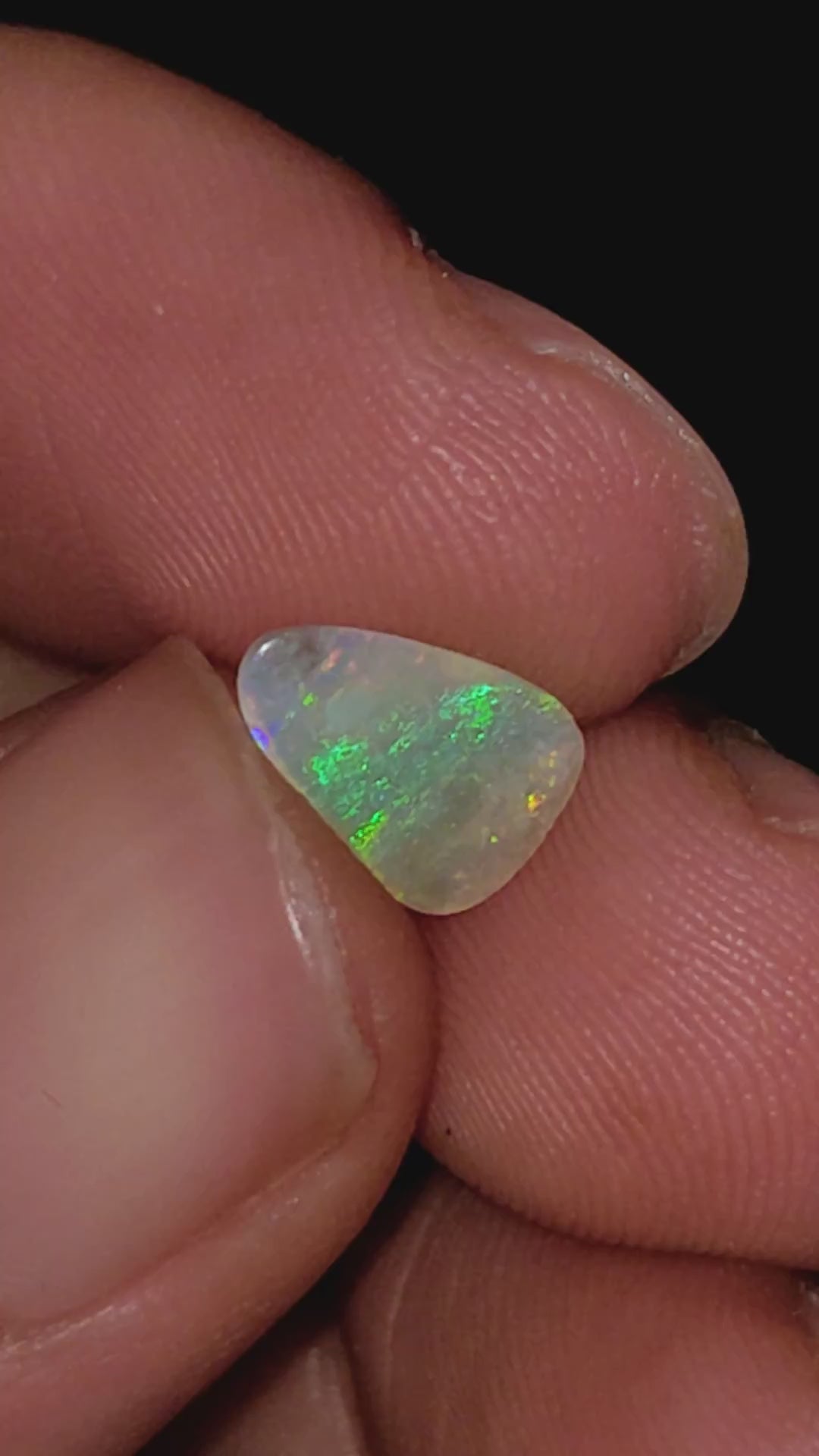 Natural Australian Opal Fancy Shape Cabochon Loose Gemstone For Making Jewelry 8X6X2 mm 0.5 Ct. OP-634