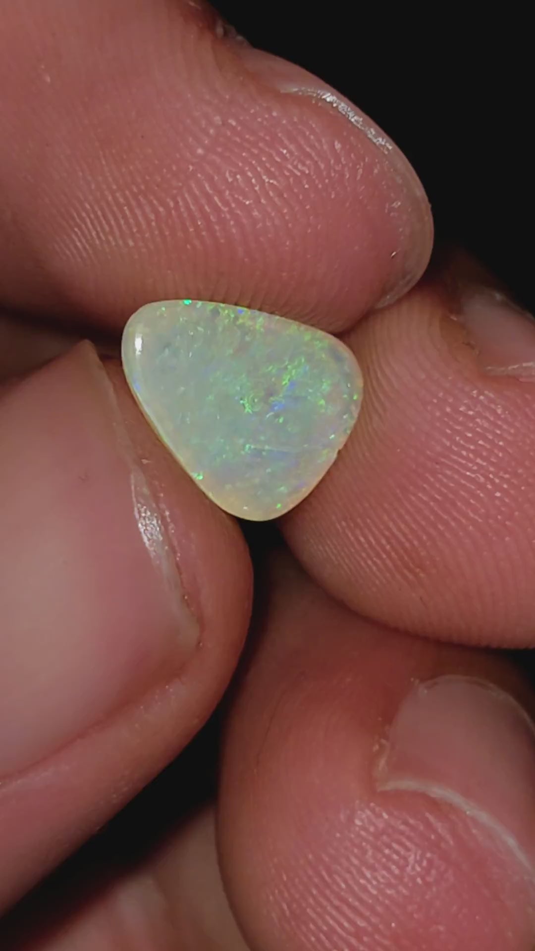 Natural Australian Opal Fancy Shape Cabochon Loose Gemstone For Making Jewelry 9X7X2 mm 1 Ct. OP-620