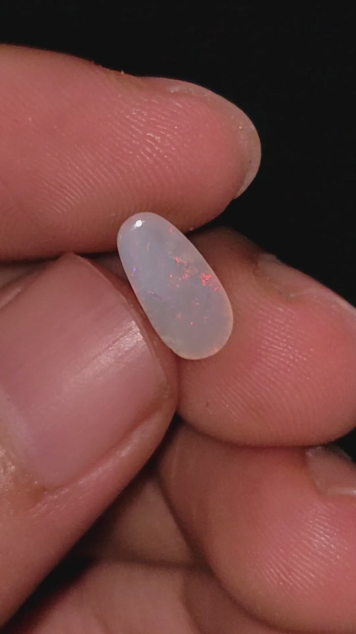 Natural Australian Opal Fancy Shape Cabochon Loose Gemstone For Making Jewelry 10X5X3 mm 1 Ct. OP-732
