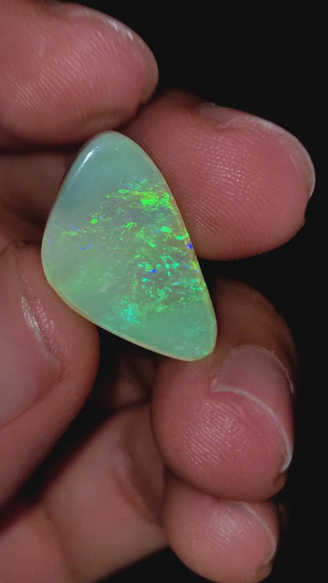 Australian Opal Fancy Shape Cabochon Loose Gemstone For Making Jewelry 21X12X3 mm 4.5 Ct. OP-612