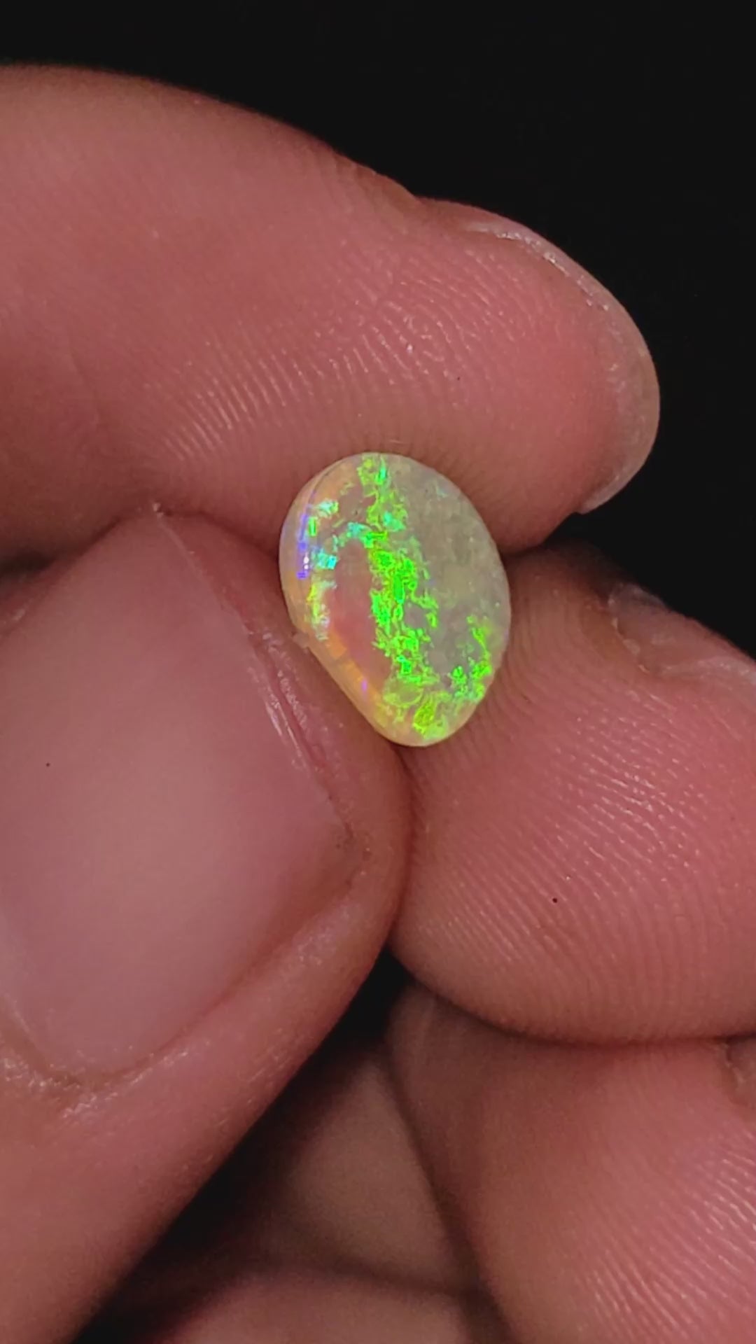 Natural Australian Opal Fancy Shape Cabochon Loose Gemstone For Making Jewelry 8X6X2 mm 0.5 Ct. OP-696