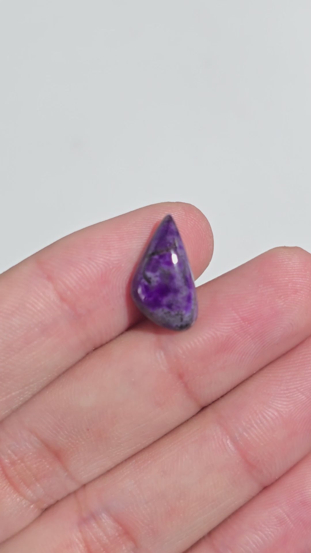 Sugilite Fancy Shape Cabochon Loose Gemstone For Making Jewelry 4.5 Ct. 16X9X4 mm Y-9316