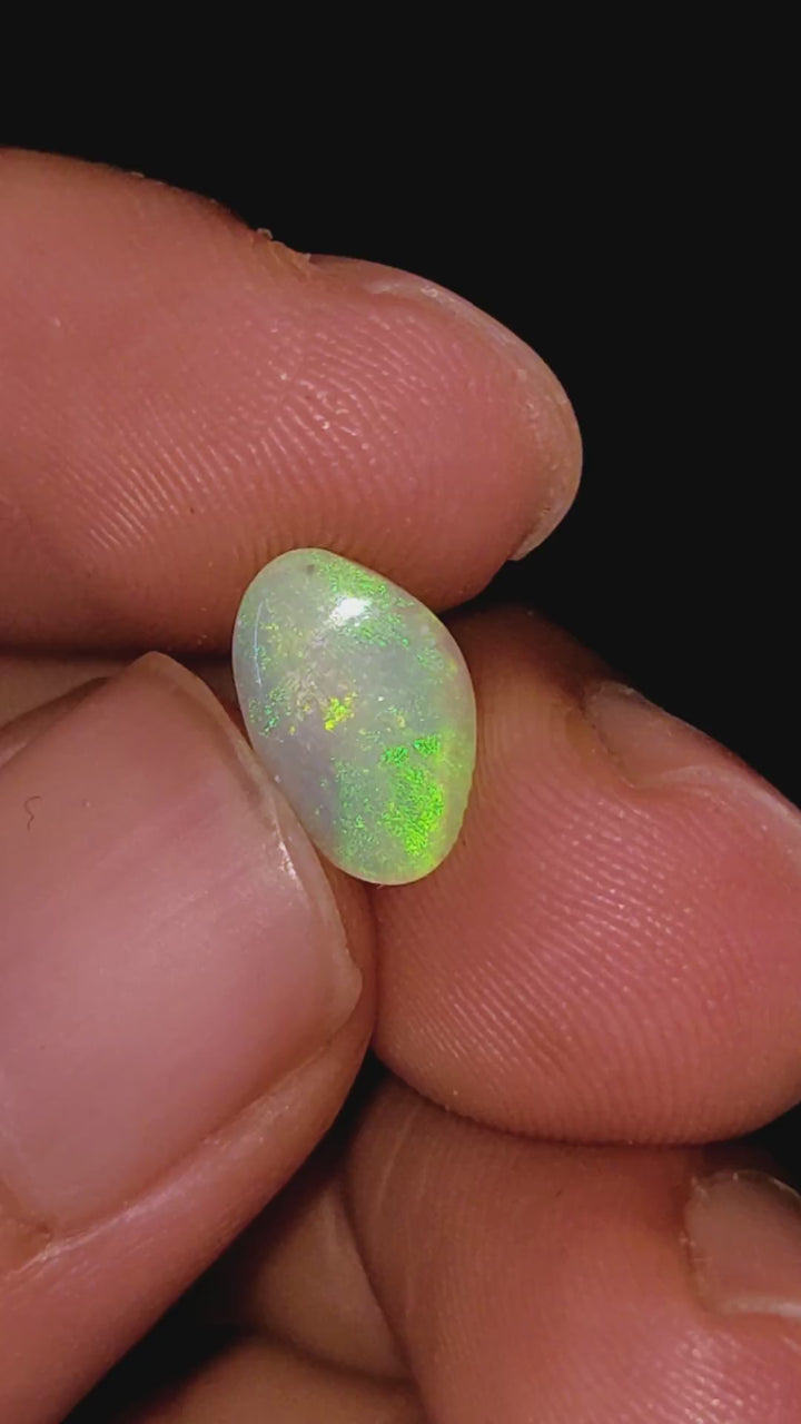 Natural Australian Opal Fancy Shape Cabochon Loose Gemstone For Making Jewelry 13X9X2 mm 2.5 Ct. OP-682