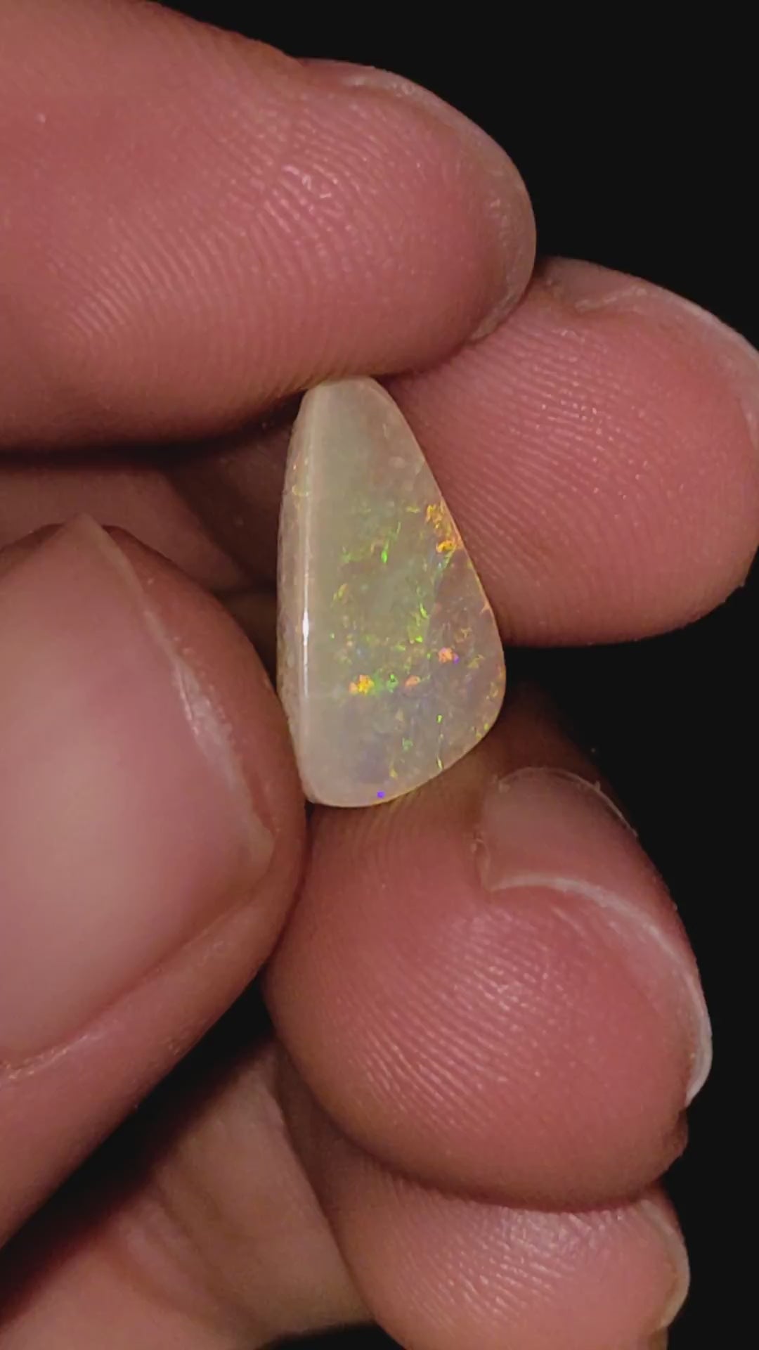 Natural Australian Opal Fancy Shape Cabochon Loose Gemstone For Making Jewelry 13X8X3 mm 2 Ct. OP-645