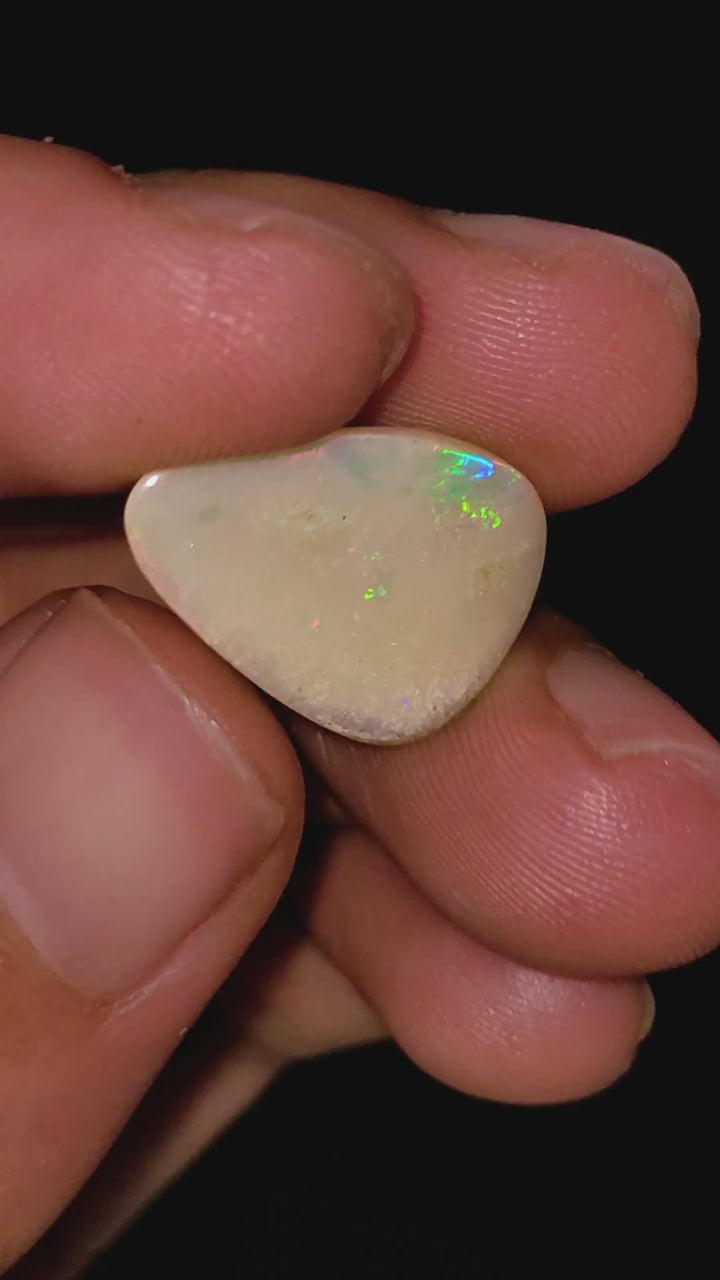 Natural Australian Opal Fancy Shape Cabochon Loose Gemstone For Making Jewelry 30X19X5 mm 24 Ct. OP-661