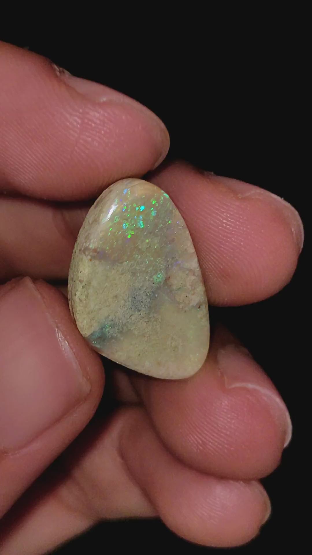 Natural Australian Opal Fancy Shape Cabochon Loose Gemstone For Making Jewelry 22X13X3 mm 7.5 Ct. OP-648