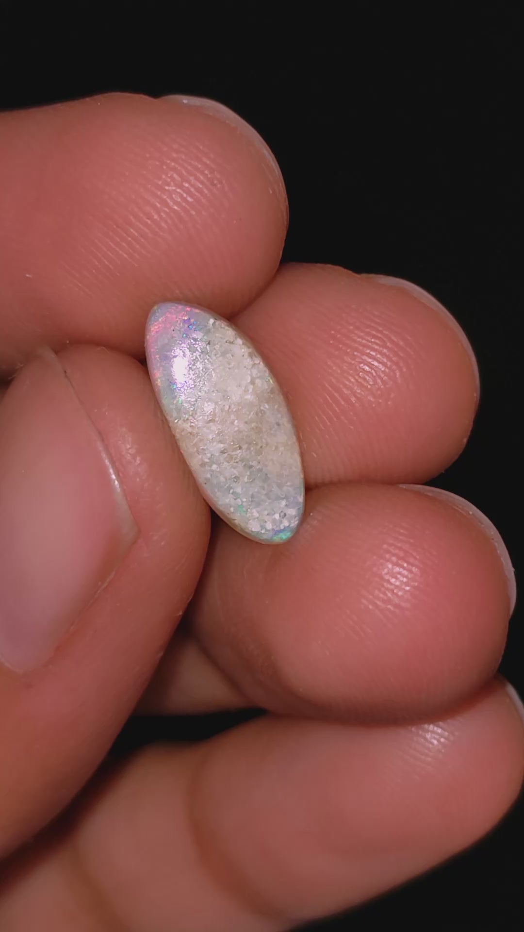 Natural Australian Opal Fancy Shape Cabochon Loose Gemstone For Making Jewelry 13X6X2 mm 1.5 Ct. OP-627