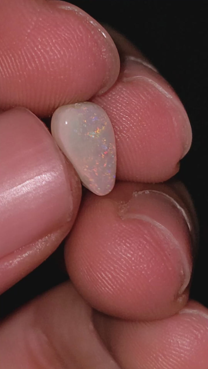 Natural Australian Opal Fancy Shape Cabochon Loose Gemstone For Making Jewelry 9X5X3 mm 1 Ct. OP-687