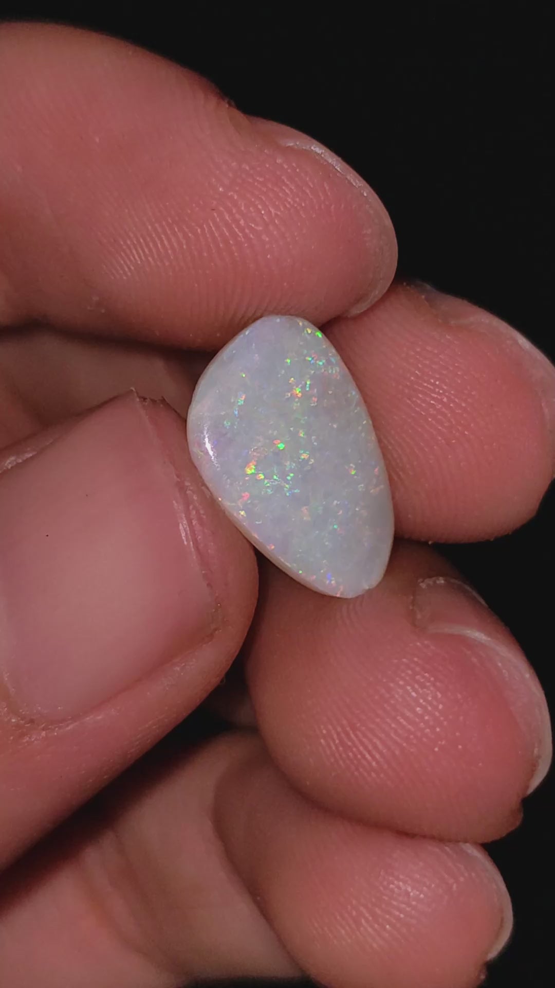Natural Australian Opal Fancy Shape Cabochon Loose Gemstone For Making Jewelry 14X9X2 mm 2.5 Ct. OP-721