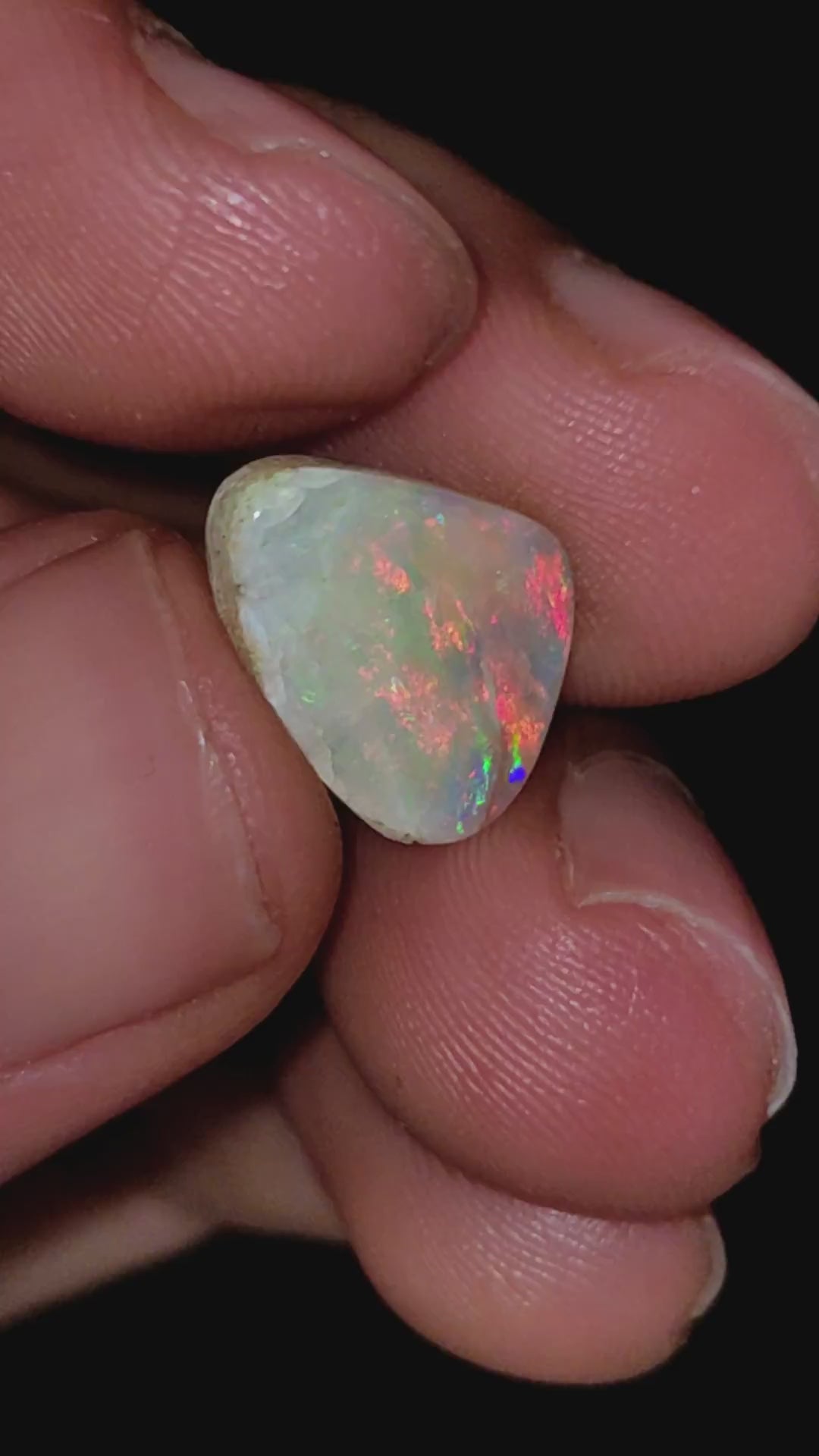 Natural Australian Opal Fancy Shape Cabochon Loose Gemstone For Making Jewelry 11X9X3 mm 2.5 Ct. OP-623