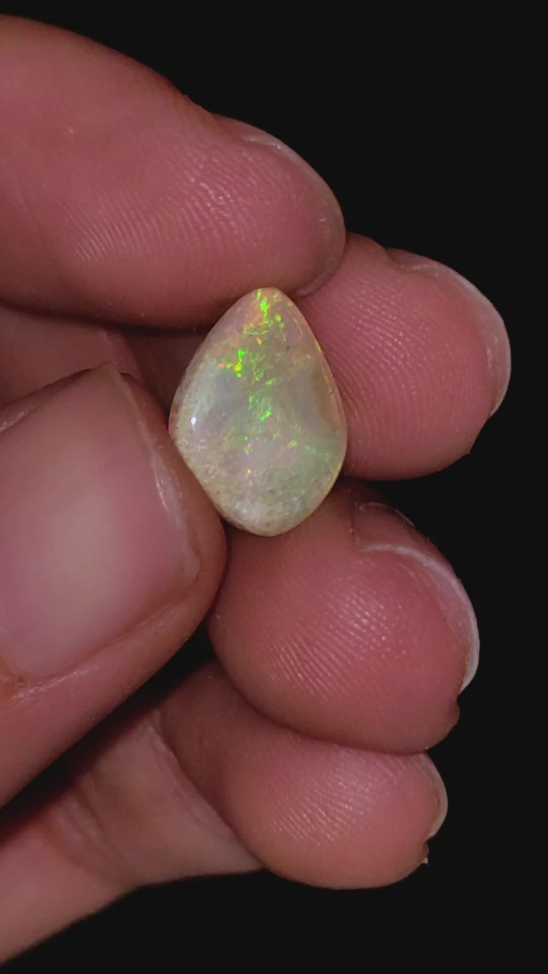 Natural Australian Opal Fancy Shape Cabochon Loose Gemstone For Making Jewelry 10X9X3 mm 2.5 Ct. OP-651