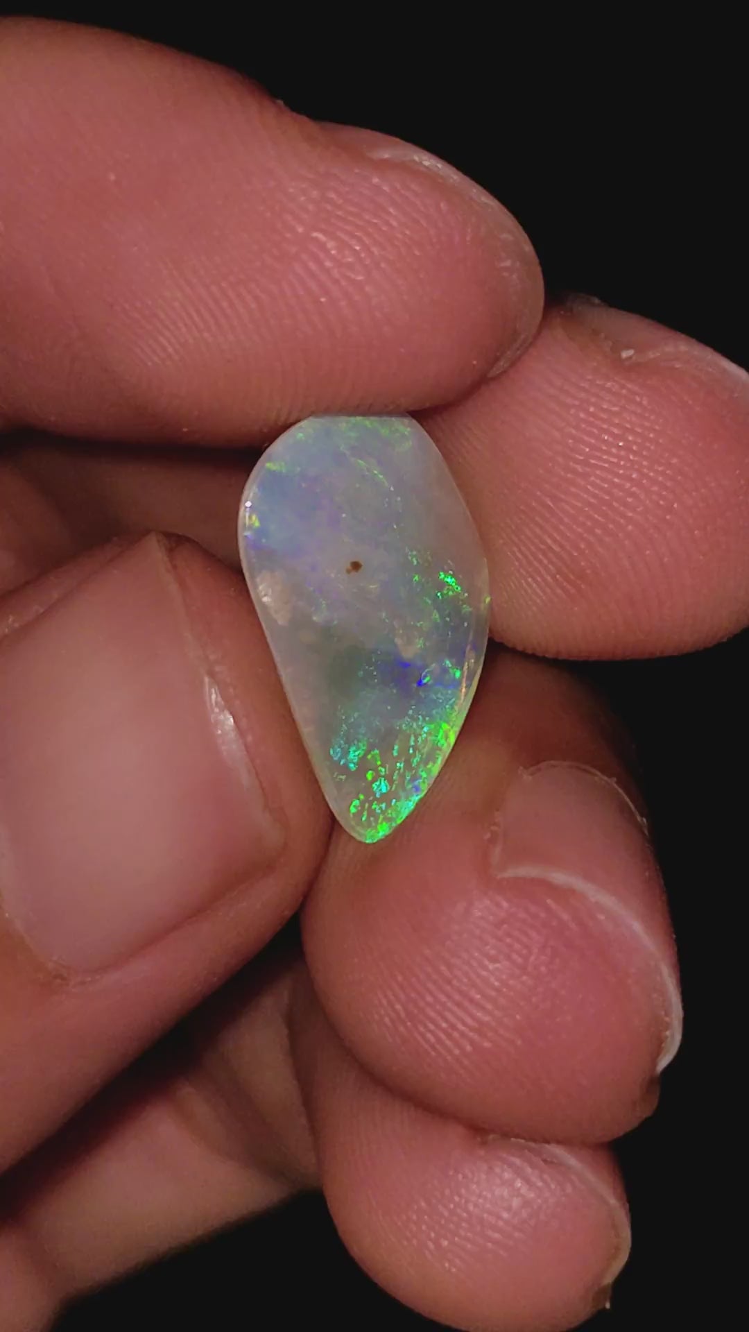 Natural Australian Opal Fancy Shape Cabochon Loose Gemstone For Making Jewelry 13X9X1 mm 2 Ct. OP-642