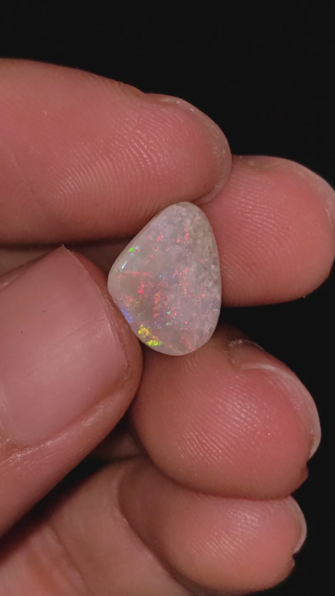 Natural Australian Opal Fancy Shape Cabochon Loose Gemstone For Making Jewelry 12X9X2 mm 2 Ct. OP-727