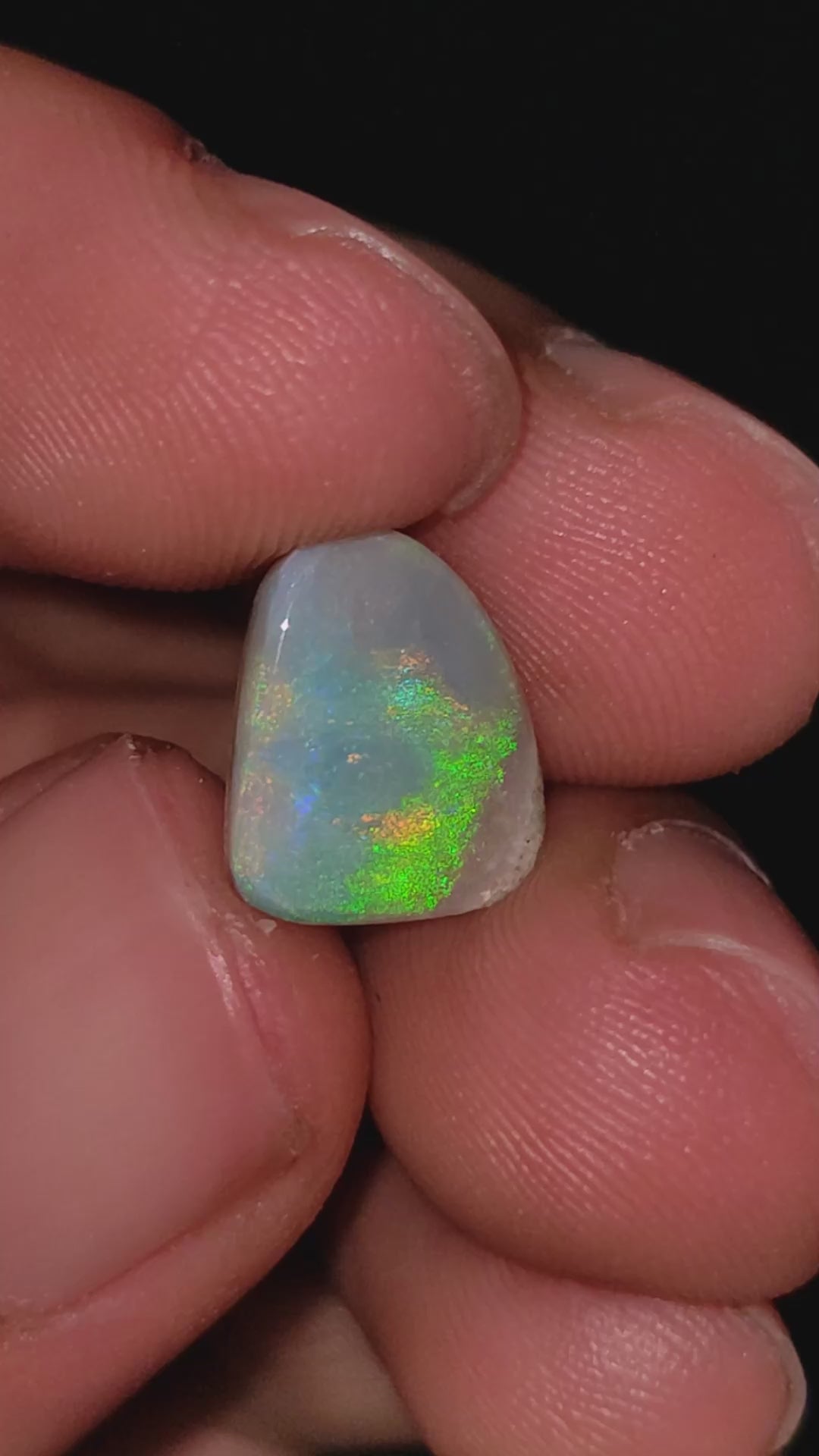 Natural Australian Opal Fancy Shape Cabochon Loose Gemstone For Making Jewelry 10X9X3 mm 2 Ct. OP-693